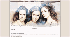 Desktop Screenshot of charmedscripts.tv